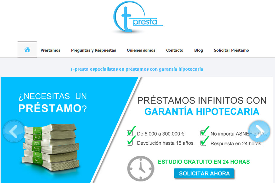 prestamos personales sitio hipotecarios