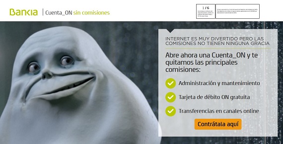 cuenta on bankia