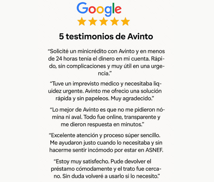 opiniones de Avinto