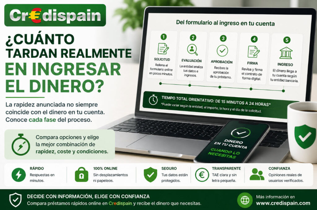 ¿Cuánto tardan realmente en ingresar el dinero?