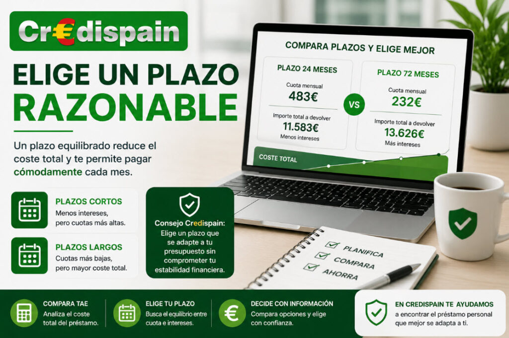 Elige un plazo razonable
