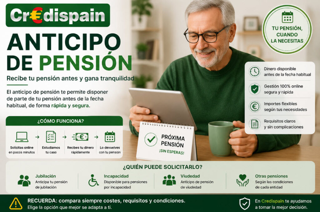 anticipo de pension