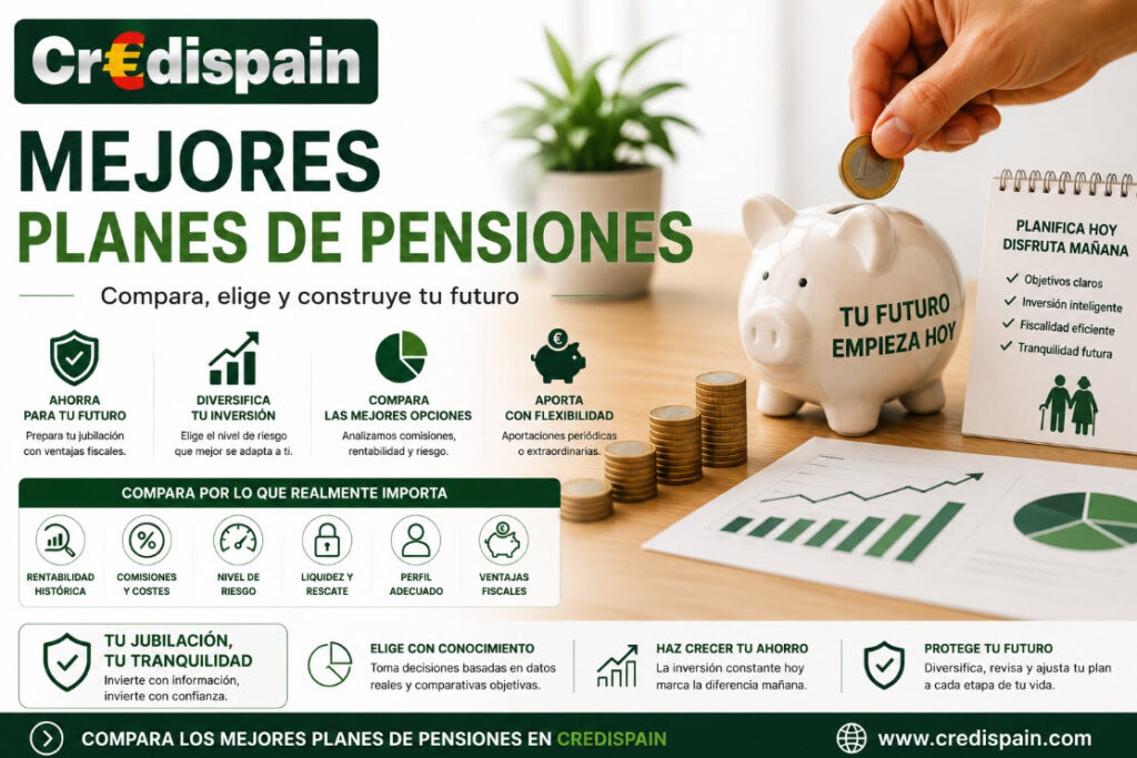 mejores planes de pensiones