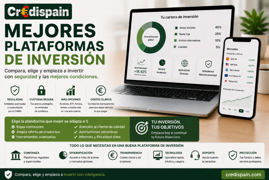 mejores plataformas de inversion