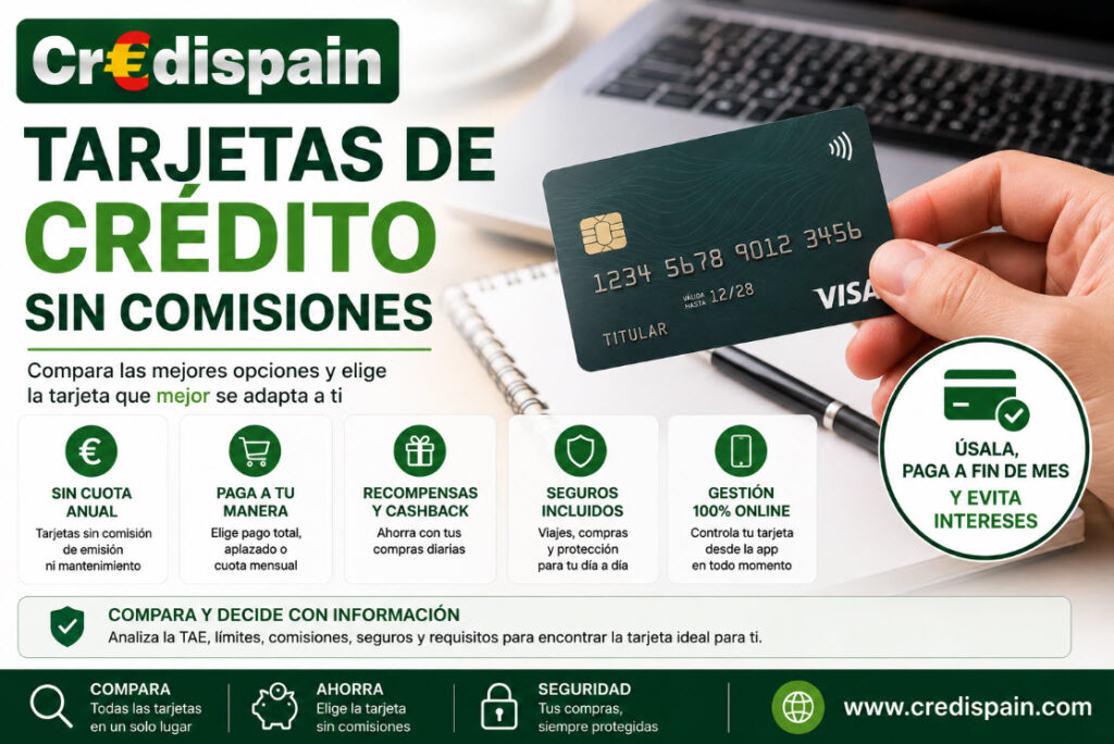 tarjeta de credito sin comisiones